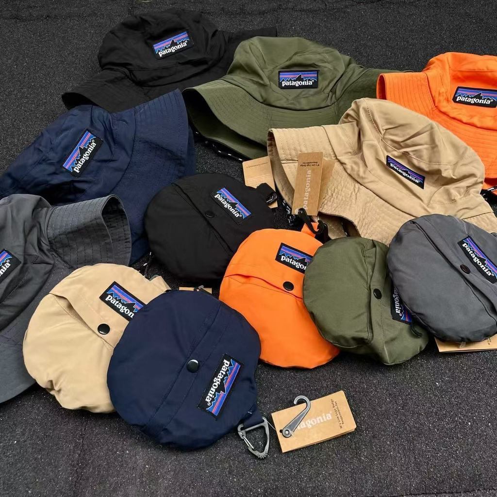 W78Z Patagonia Summer mountain-style outdoor quick-dry fisherman hat, foldable and collapsible, inte