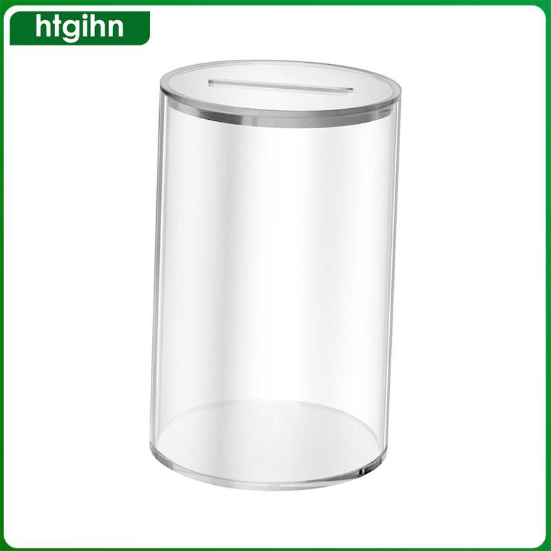 Hộp tiết kiệm tiền Acrylic Tiết kiệm trong suốt Bình đa năng Hộp tiết kiệm có thể tháo rời Tiền