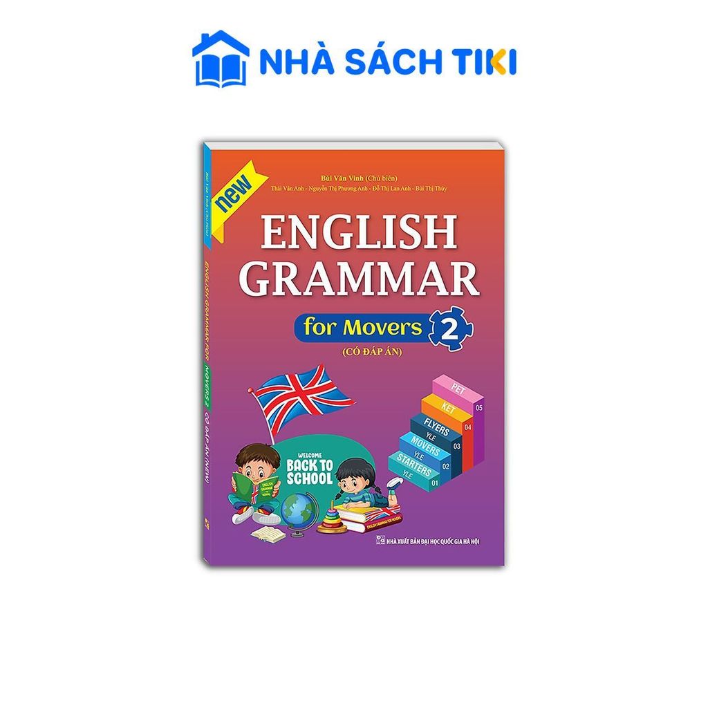 Sách English grammar for Movers 2 (Có đáp án)