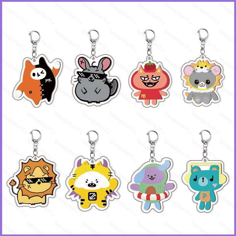SQ11 TOMAFOX Acrylic Móc Khóa Jaidee Hoạt Hình Mặt Dây Chuyền GMMTV CP Túi Phụ Kiện Ngôi Sao Anime N
