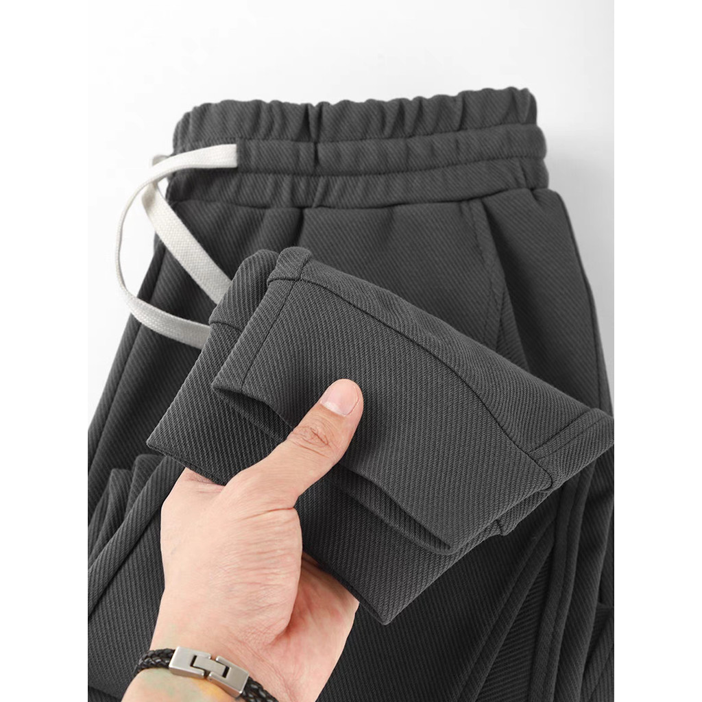 quần jogger quần jogger thể thao nam Quần Sweatpants Cotton Twill Phong Cách Mỹ Retro, Thoáng Mát Ch