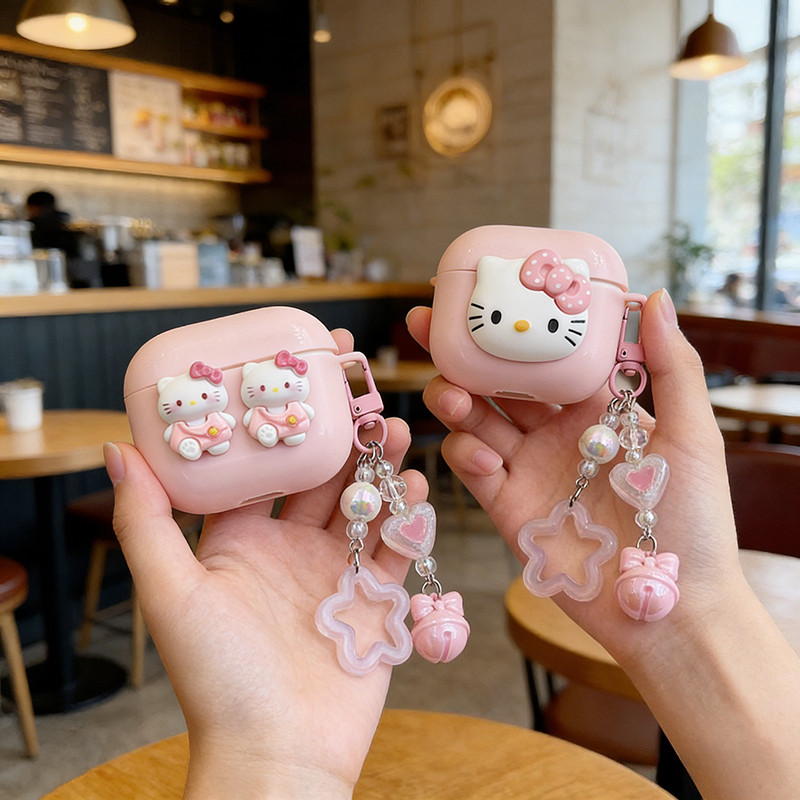 Ins Mèo Dễ Thương Thời Trang Cho Lenovo LP40 Pro / HT38 / LP80 Vỏ Tai Nghe Silicon Hoạt Hình Có Vỏ K