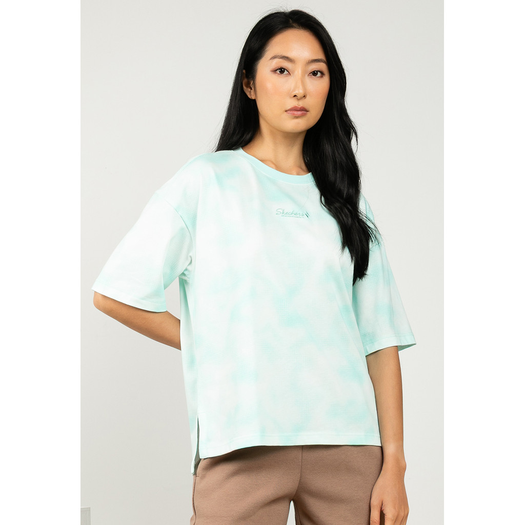 Áo Thun Tay Ngắn Nữ Skechers Urban Outdoor Short Sleeve Tee - SL325W448-AP04