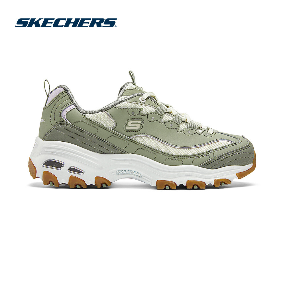 [DUY NHẤT ONLINE] Giày Thể Thao Nữ Skechers Sport D'Lites Popular Vote - 150241-GRMT Air-Cooled Memo