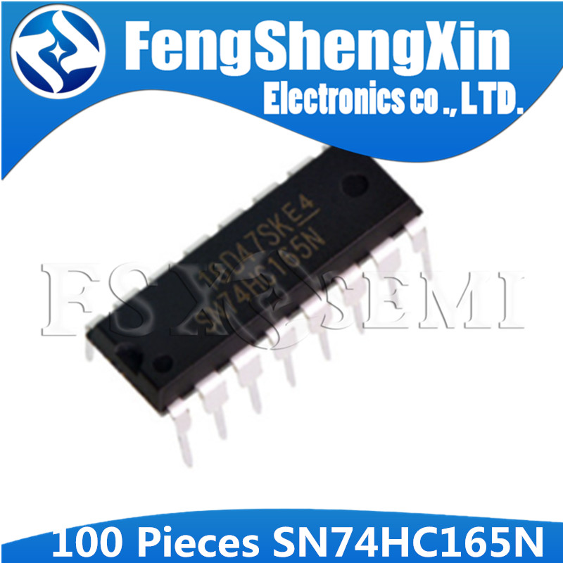 100 Cái / lốc Mới SN74HC165N DIP-16 74HC165 74HC165N 8-BIT PARALLEL-LOAD SHIFT ĐĂNG KÝ IC