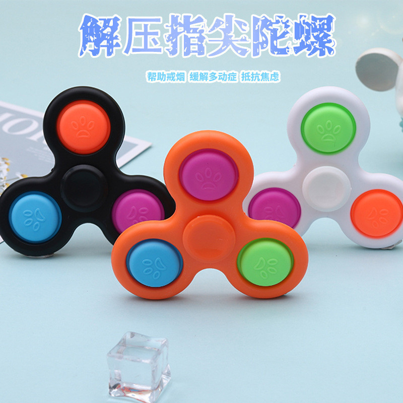 Giải nén Đồ chơi nhỏ Fidget Spinner Press Finger Spinner Rodent Pioneer Finger Bubble Music 26330ZJW