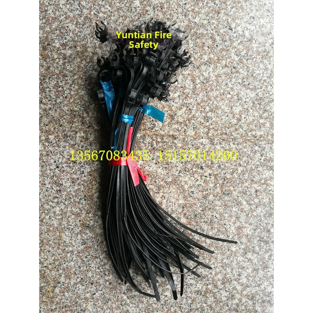 Dây đeo bình chữa cháy bằng nhựa 4KG 5kg 8KG 100 miếng Bình chữa cháy Thắt lưng Bình chữa cháy Phụ k