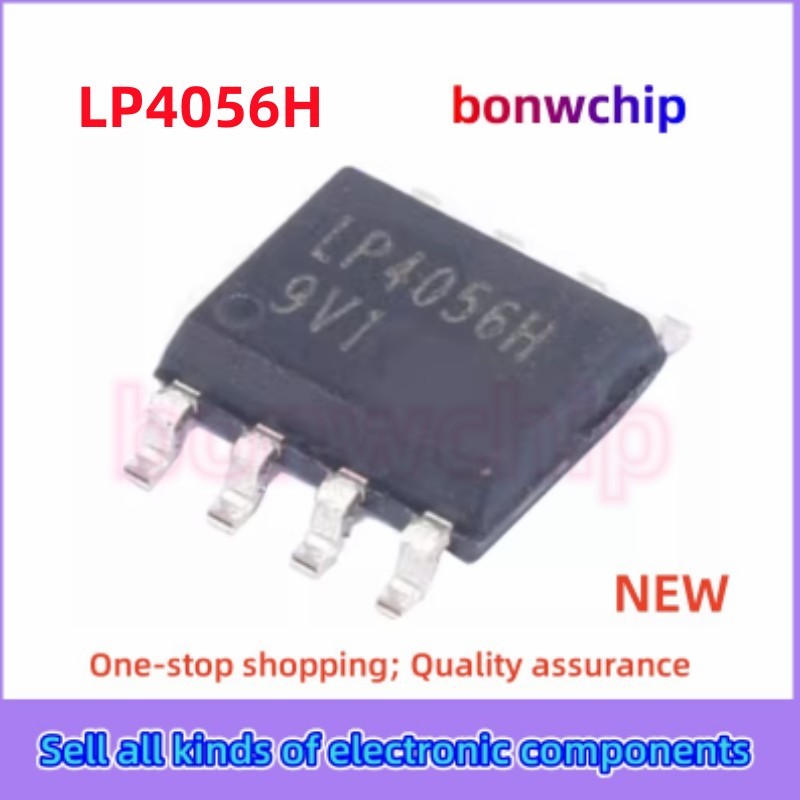 10 Cái / lốc Chính Hãng LP4056H LP4056 Miếng Dán ESOP-8 Có Bảo Vệ Kết Nối Ngược 1A Tuyến Tính Pin Li