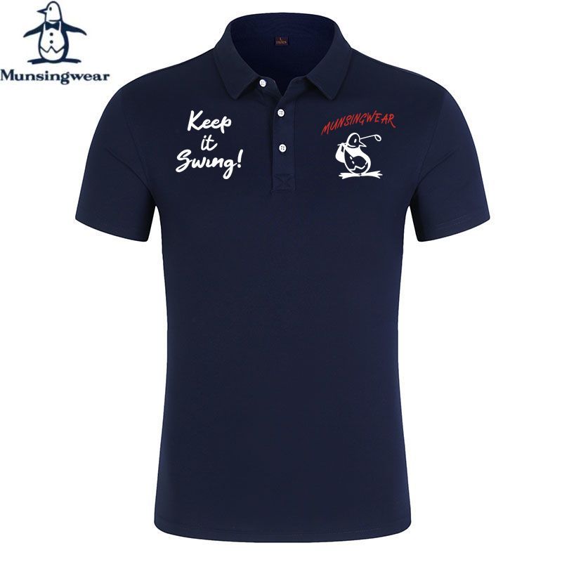 Quần áo golf MUNSINGWEAR thoáng khí, phù hợp nam nữ, ideal cho ngày thường hoặc phối với áo polo tay
