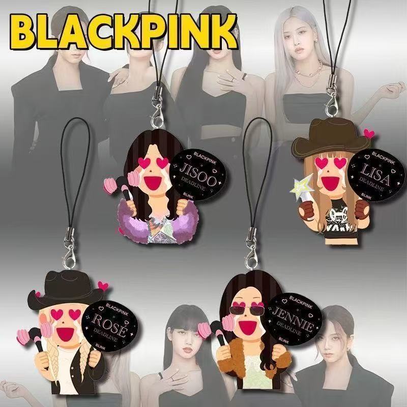 Blackpin Peripheral Mobile Phone Chain Creative Japanese Villain Concert Support Material Cute Bag P