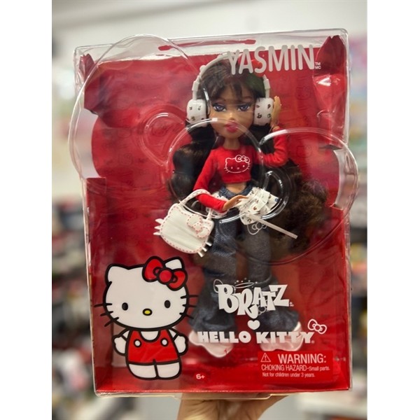 Đồ chơi búp bê Bratz x Hello Kitty Yasmin Sanrio Fashion Doll