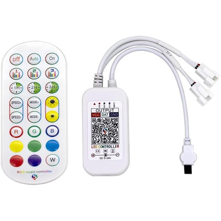 WS2812B WS2811 WS2813 WS2815 1903 16703 Bộ điều khiển dải LED cho mô-đun LED Đèn dải Pixel, Đầu nối 