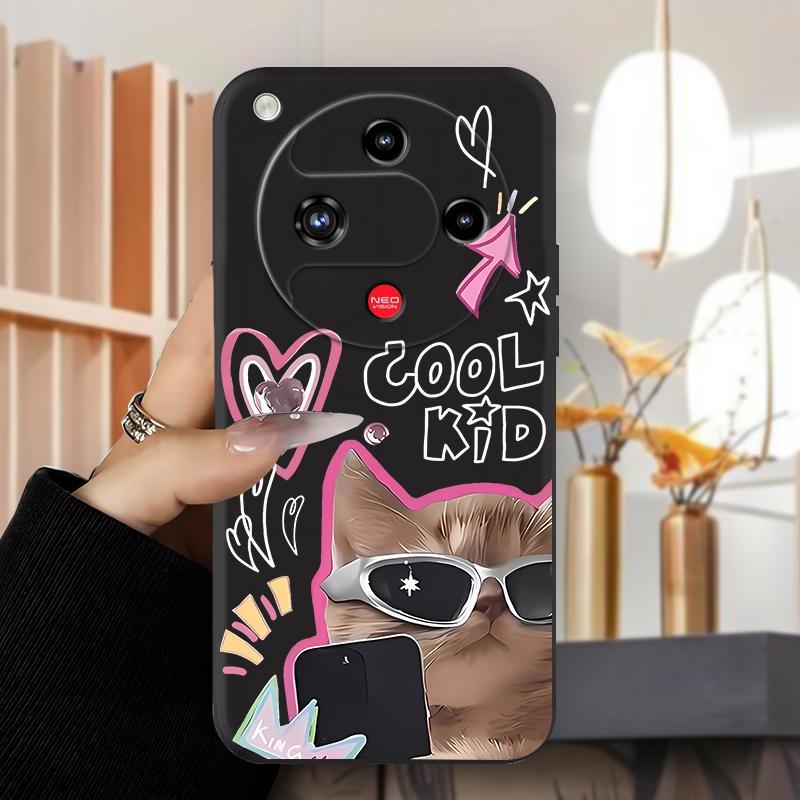 Ốp điện thoại Cho ZTE Nubia Focus 2 Nubia Z70S Ultra Nubia RedMagic 10 Air Cool Love Cat Phone Case 