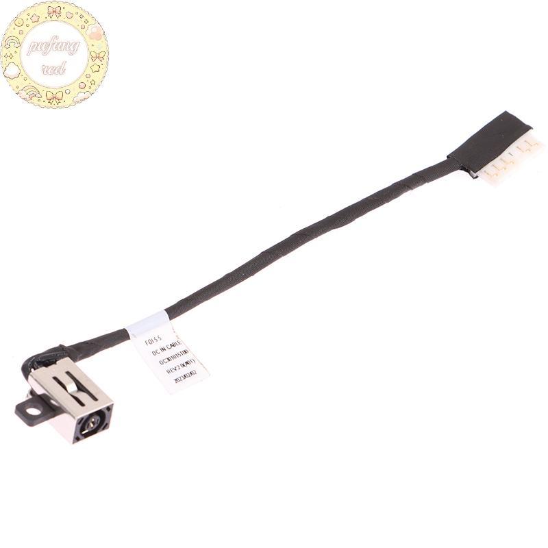 PURED Cho Inspiron Vostro 15 3510 3400 3401 3500 3501 DC TRONG Jack Nguồn Có Cáp 4VP7C 04VP7C DC3010