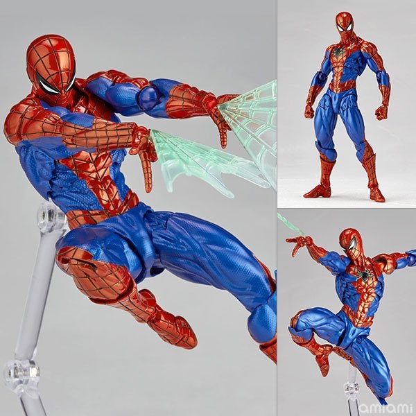 16cm Khớp FULLBOX [ Hỏa tốc ] Mô hình AMAZING YAMAGUCHI SpiderMan Ver 2.0 Action Figure FIGMA