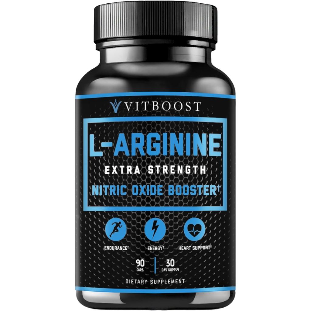 Viên nang L Arginine với L-Citrulline 1500mg - Tăng cường oxit Nitric cho Stamina, Cơ bắp, Năng lượn