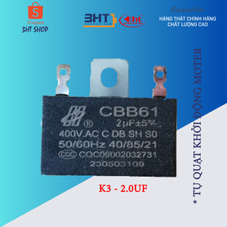 Tụ quạt 2uf và 1.5uf - 3ht