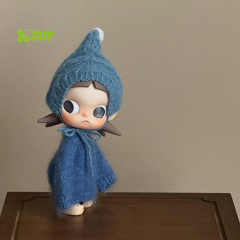 [ZUP] Dành Cho Zsiga 1 / 8 Doll Bjd Doll Áo Len Xanh Mới Dễ Thương Thay Thế Quần Áo Búp Bê Phụ Kiện 