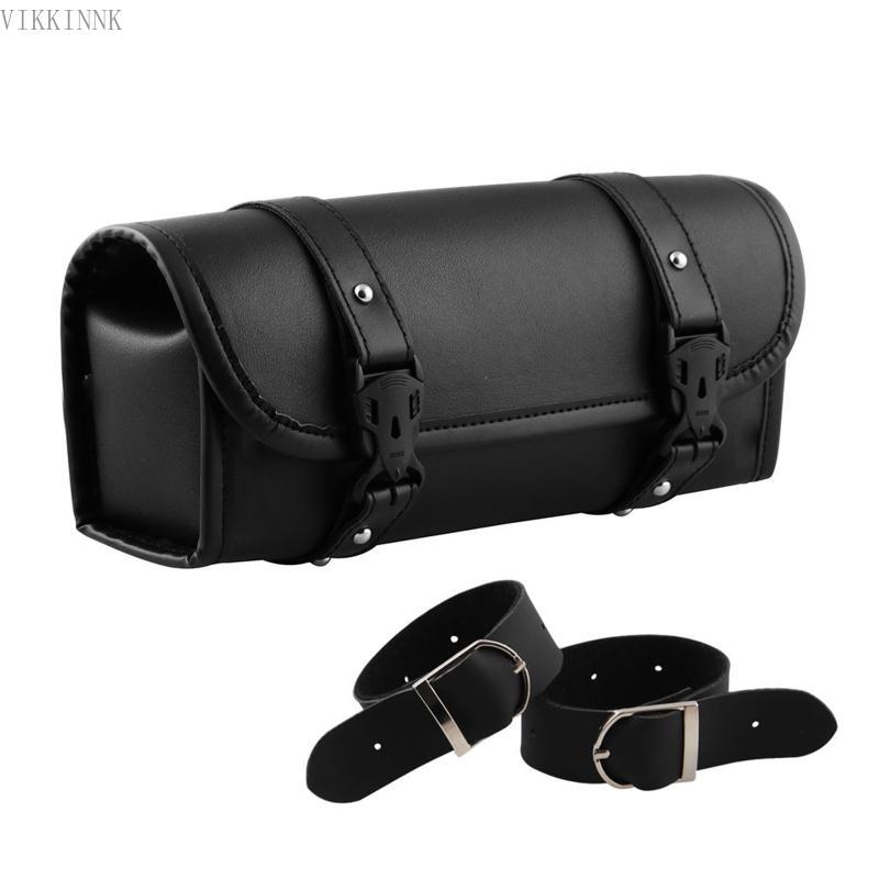 Retro Motorcycle Front Fork Handlebar Bag Tool Side Pack For  Tool Bag