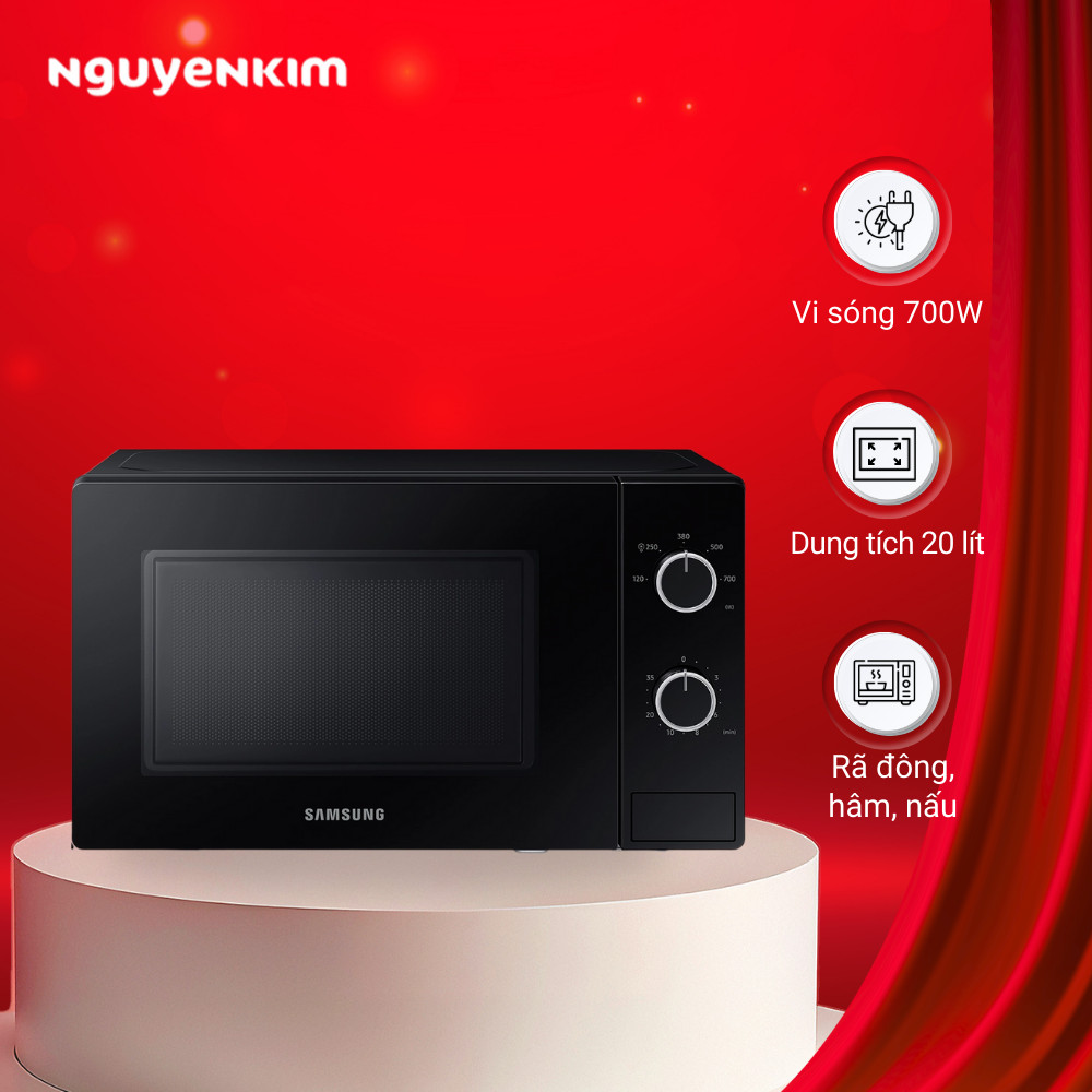 Lò vi sóng Samsung 20 lít MS20A3010AL/SV
