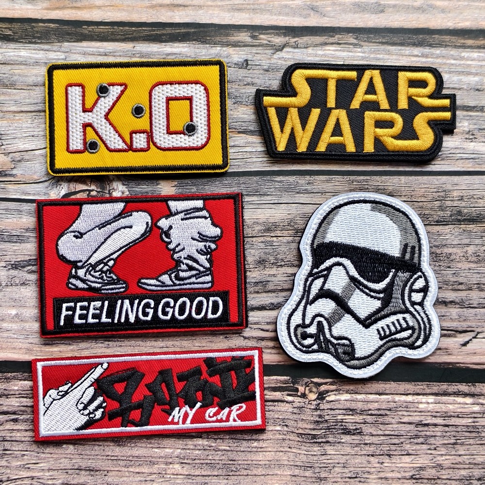 Spot Goods#Call of Duty Personality KO Logo Velcro Embroidered Patch Morale Patch Tactical Patch Cre