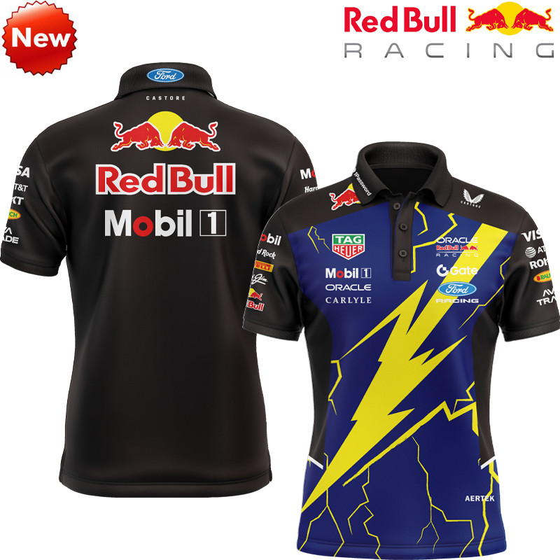 F1 Racing Jersey và Áo Polo Oracle Red Bull Racing - Phù hợp cho Mùa Hè