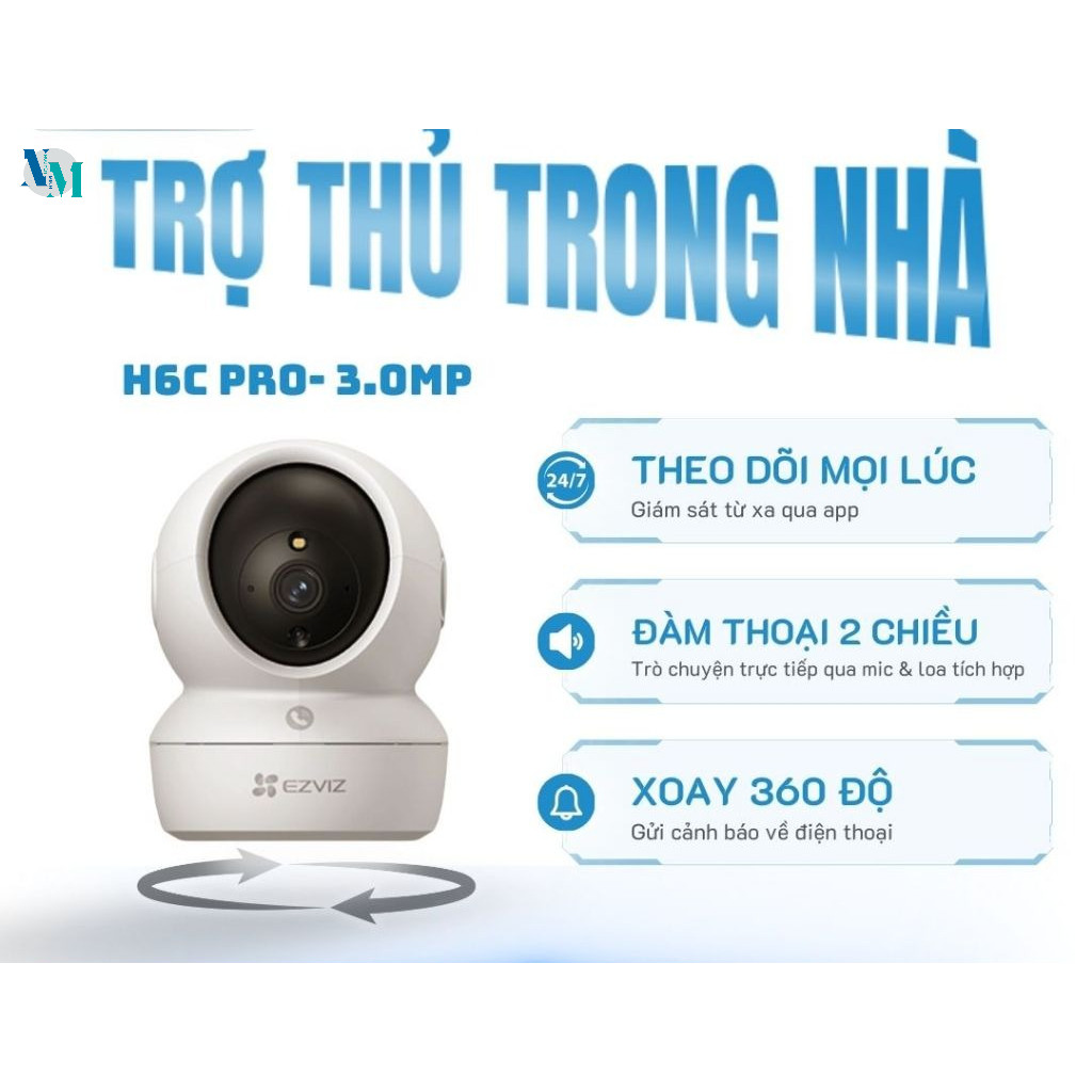 Camera Wifi Eviz H6C 3MP, H6C 5mp, C6N G1 8MP