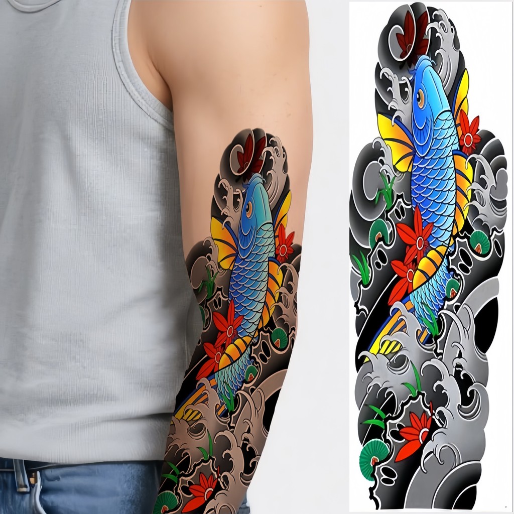 TNOE Hình Xăm Dán Hình Xăm Hình Xăm 3D Hình Xăm Giả Người Lớn Thời Trang Hình Xăm ins Phong Cách Chố