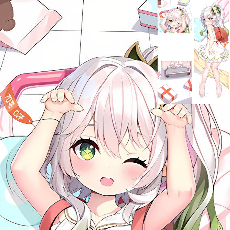 Genshin Impact Anime Nahida Dakimakura Gối Nhà Chăn Ga Gối Đệm Dài Gối