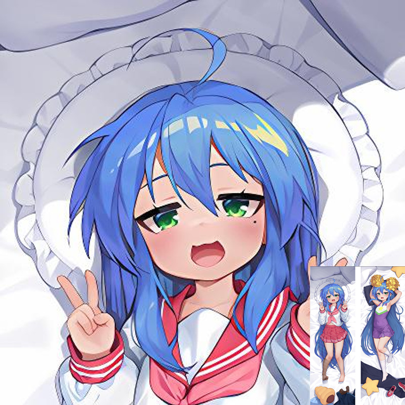 Izumi Konata Dakimakura Vỏ Gối DIY Đệm Gối Nhà Chăn Ga Gối