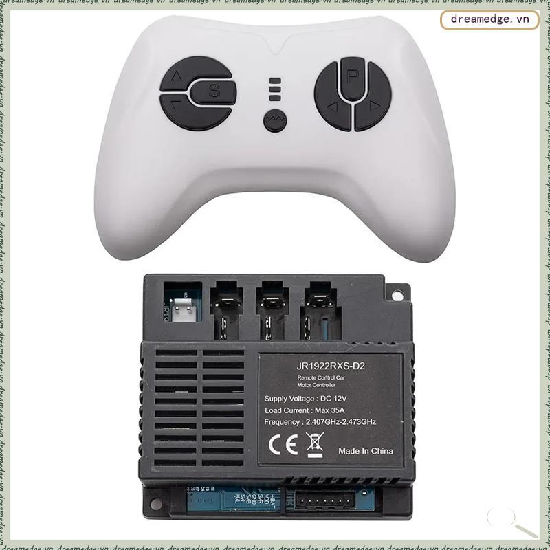 [dreamedge] JR1922RXS-D2 dành cho đồ chơi điện trẻ em 12V Điều khiển từ xa 2.4G