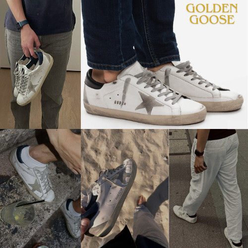 [GeekSneaker4] BEST QUALITY - Giày Sneaker Golden Goose Baskets Superstar Classic White/Black