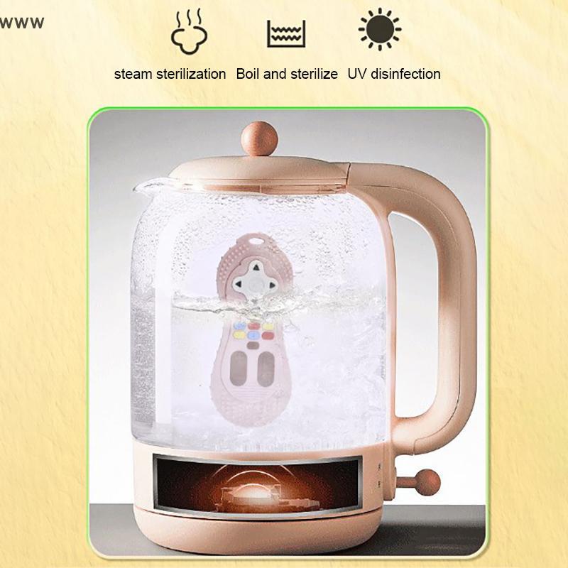 Silicone bé Teether TV điều khiển từ xa hình dạng Teether Pain Relief mọc răng đồ chơi trẻ em cảm gi