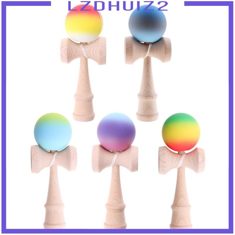 Gỗ Nhật Bản Kendama Cup Cán Stick Ball w / Dây Đồ Chơi Ngoài Trời Trẻ Em