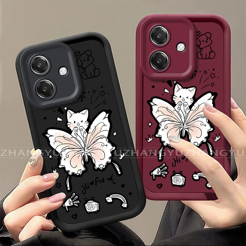 Thích hợp cho OPPO A3 A3X A3i A5i 5G 4G A5 Pro Vỏ mềm Vỏ bảo vệ silicon lỏng Heibai