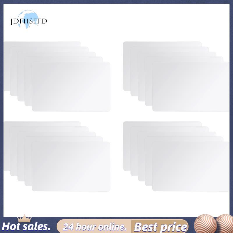 [jdfhsffd] 20 Thẻ Trắng Trống Cho Thẻ PVC NTAG215 Waterpoof 504Bytes Chip Sticker