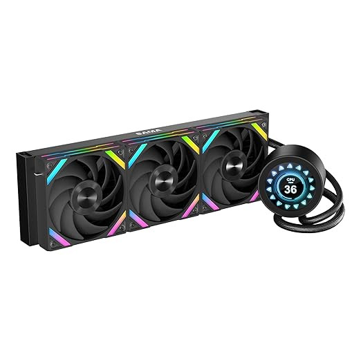 Tản Nhiệt Nước AIO SAMA Q70 BK 360 Black 360mm - Hàng Chính Hãng