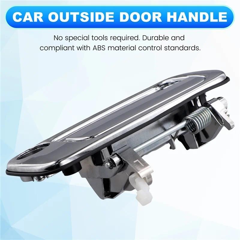 Bên ngoài ô tô Tay nắm cửa bên ngoài cho Toyota Land Cruiser 80 LC80 FZJ80 4500 1991-1997