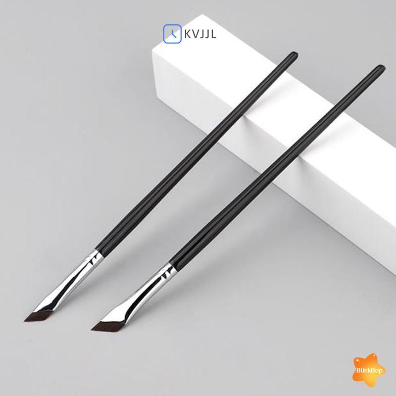 [KvJJL-t] Nâng cấp Blade Eyeliner Brush Ultra Thin Fine Angle Flat Eyebrow Brush Under The Eyes Plac