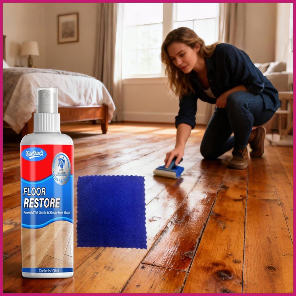 Floor Shine Restorer 100ml Laminate Repair Luster Cleaner Gỗ Floor Shine Restorer cho phòng ngủ Phòn
