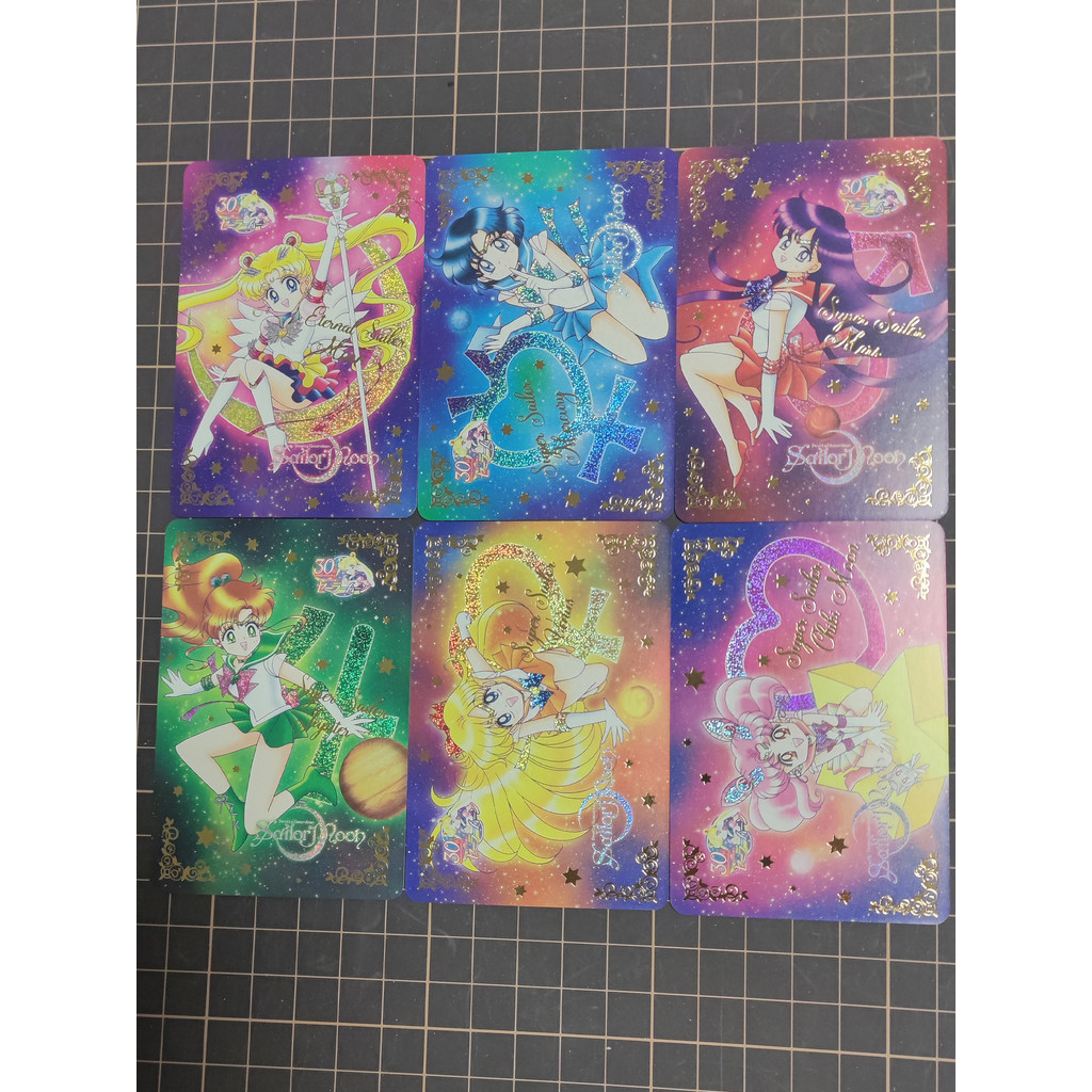 Shippuden Thủy Thủ Mặt Trăng Phiên Bản Mới Phong Cách Truyện Tranh Thủy Thủ Mặt Trăng Series Thẻ Fla