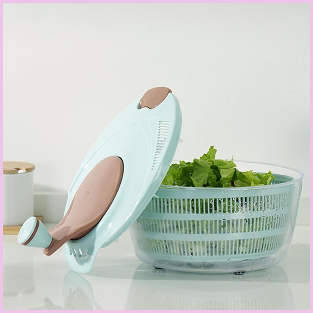 Máy Sấy Salad Spinner Salad Máy Giặt Spinner Dehydrator Giỏ Trộn Trái Cây Cho Nhà Bếp Căn Hộ Ký Túc 