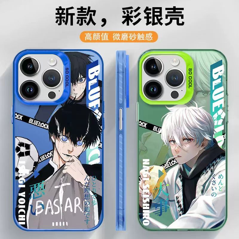 Ốp Điện Thoại BLUE LOCK Cho Iphone 17 16 Pro Max 17 Air 16e 15 14 Pro Max 15 16 Plus 15 + 16 + 14 + 