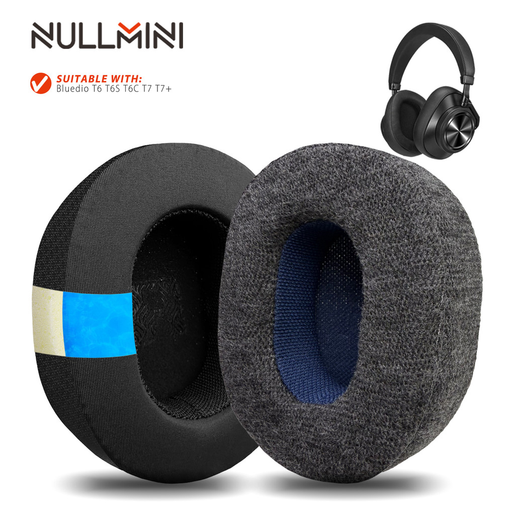 Miếng đệm tai nghe Nullmini Thích hợp cho Bluedio T6 T6S T6C T7 T7 + Tai nghe thay thế miếng đệm tai