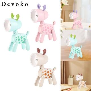 Devoko Đèn ngủ led DEVOKO mini để bàn hình con nai
