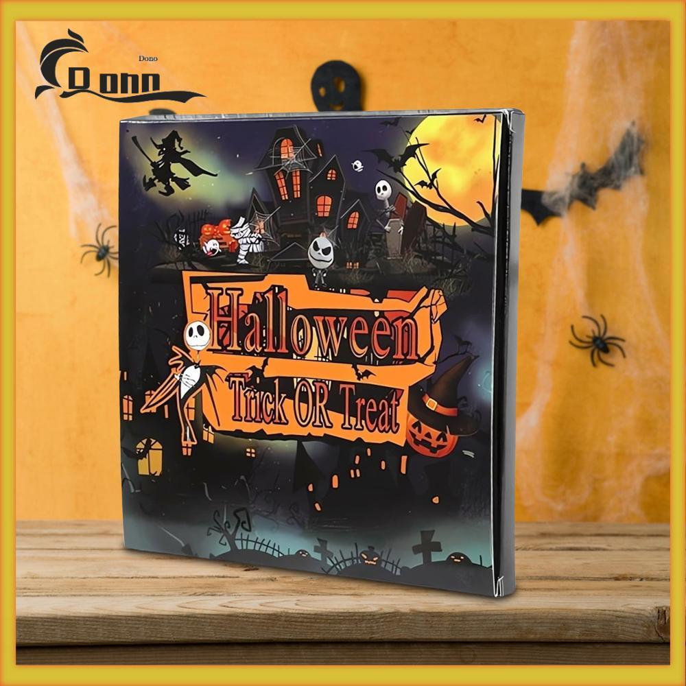 Bộ đính cườm thủ công DIY với hạt quyến rũ Vòng tay Halloween DIY Bộ Halloween DIY Mùa Vọng Lịch Vòn