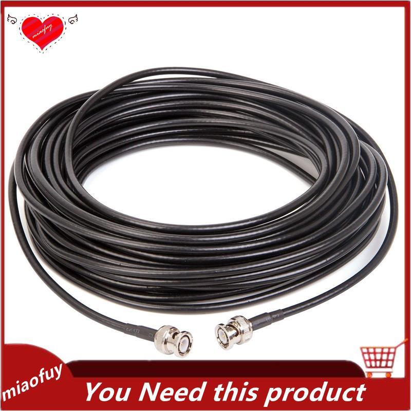 Cáp Nối Dài BNC 5 Mét RG-58 BNC Nam Sang BNC Nam Cáp Đồng Trục Rg58A / U 50Ohm Adapter Cáp Nối Dài