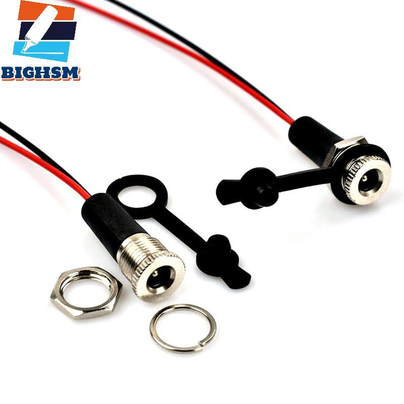 [BIGHSM] 5A IP68 chống nước 5.5 x 2.1MM 5521 / 5525 DC Power Soet Nữ Ja Panel Mount Hàn Connector Ad
