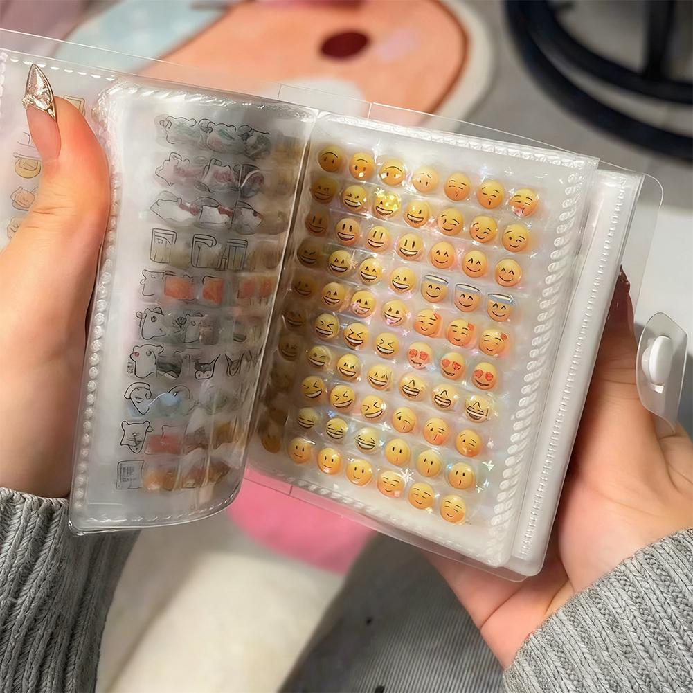 4800 Chiếc Dễ Thương Trẻ Em Dán Móng Tay Mini Thiết Kế Móng Tay Nghệ Thuật Móng Tay X7S9 Trẻ Em Miến