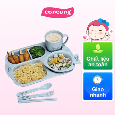 QT_CC_Sữa bột Nutifood_Bộ dụng cụ ăn uống 6 chi tiết cho bé (Màu ngẫu nhiên)